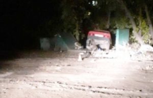 Нетрезвый горожанин въехал в контейнерную площадку Нетрезвый горожанин въехал в контейнерную площадку