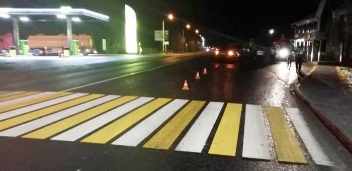 Горожанка сбила подростка на пешеходном переходе в Майме