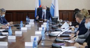Заседание оперштаба по борьбе с коронавирусом прошло в республиканском правительстве Заседание оперштаба по борьбе с коронавирусом прошло в республиканском правительстве