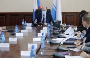 Заседание оперштаба по борьбе с коронавирусом прошло в республиканском правительстве Заседание оперштаба по борьбе с коронавирусом прошло в республиканском правительстве