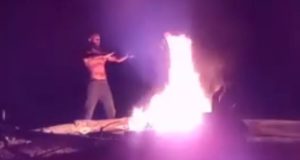 Поджигателя часовни у подножия Белухи направили на лечение в психиатрическую больницу