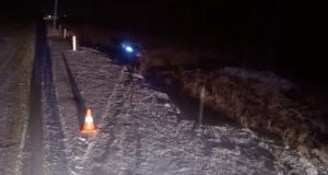 Нетрезвый водитель не справился с управлением ночью на Чуйском тракте Нетрезвый сельчанин не справился с управлением ночью на Чуйском тракте