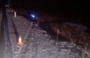 Нетрезвый водитель не справился с управлением ночью на Чуйском тракте Нетрезвый сельчанин не справился с управлением ночью на Чуйском тракте