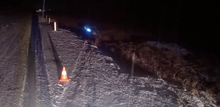 Нетрезвый водитель не справился с управлением ночью на Чуйском тракте