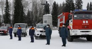 Подразделения МЧС получили новую технику Подразделения МЧС получили новую технику