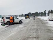 На вершине Семинского перевала столкнулись два автомобиля На вершине Семинского перевала столкнулись два автомобиля