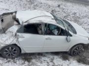 Нетрезвый водитель перевернулся на Чуйском тракте на Toyota Corolla Нетрезвый водитель перевернулся на Чуйском тракте на Toyota Corolla