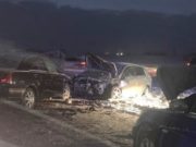 Три автомобиля столкнулись в Кош-Агаче, травмированы маленькие дети