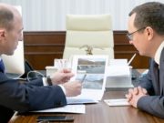 Олег Хорохордин встретился с руководителем Федерального дорожного агентства Олег Хорохордин встретился с руководителем Федерального дорожного агентства