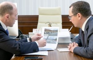 Олег Хорохордин встретился с руководителем Федерального дорожного агентства