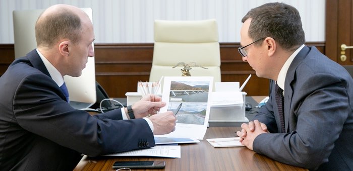 Олег Хорохордин встретился с руководителем Федерального дорожного агентства