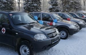 Медицинские организации получили новый транспорт