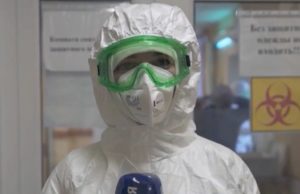 Репортаж из «красной зоны» ковидного госпиталя Репортаж из «красной зоны» ковидного госпиталя