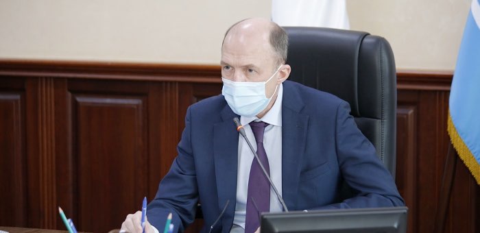 Олег Хорохордин провел заседание оперативного штаба по борьбе с коронавирусом