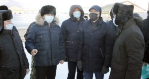 Олег Хорохордин посетил Кош-Агачский район