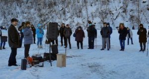 В Горно-Алтайске прошла акция в поддержку Алексея Навального В Горно-Алтайске прошла акция в поддержку Алексея Навального