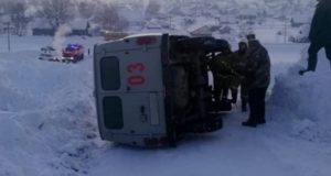 В Чое перевернулся УАЗ – водитель не справился с управлением В Чое перевернулся УАЗ – водитель не справился с управлением