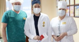 Врачу из Черги вручили медаль «За особый вклад в борьбу с коронавирусом»