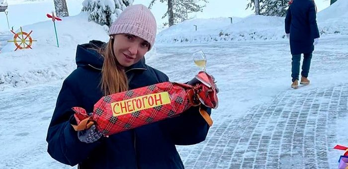 Олимпийская чемпионка Татьяна Навка отдыхает в Республике Алтай