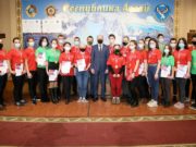 Олег Хорохордин встретился с победителями чемпионата «Молодые профессионалы» Олег Хорохордин встретился с победителями чемпионата «Молодые профессионалы»