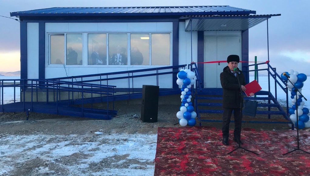В Кош-Агаче открыли новый аэровокзал