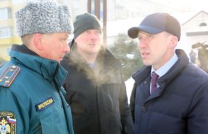 Глава региона прибыл на место пожара в вечерней школе Глава региона прибыл на место пожара в вечерней школе