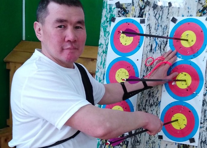 Стрельба из лука. Очередные победы Олеси и Рустама!