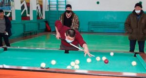 В Шебалино прошел турнир по русскому бильярду