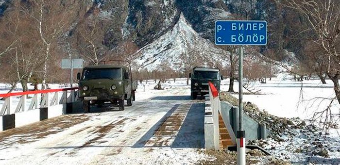 Мост через реку Билер отремонтировали в Улаганском районе