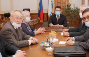 Председатель Госсобрания обсудил с ветеранами госслужбы ситуацию в республике Председатель Госсобрания обсудил с ветеранами госслужбы ситуацию в республике