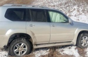 Водитель из Новосибирска на Lexus GX попал в ДТП в «Долине смерти»