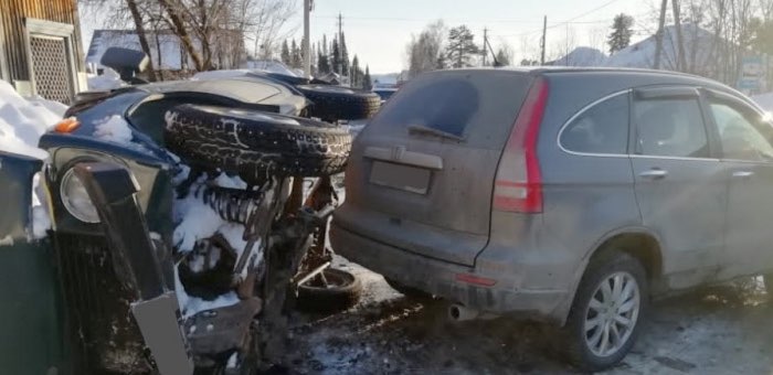 ДТП в Турочаке: госпитализированы три человека, в том числе ребенок