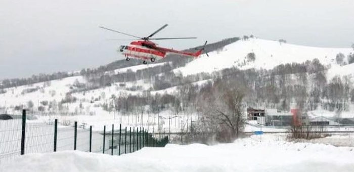 Тяжело больных жителей Онгудая и Шебалино эвакуировали санитарным вертолетом