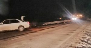 Пешеход попал под колеса автомобиля на Телецком тракте