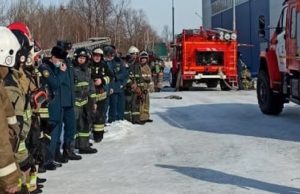 В «Атланте» прошли противопожарные учения В «Атланте» прошли противопожарные учения