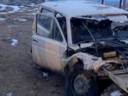 Нетрезвый водитель разбил машину об огромный камень в Улагане