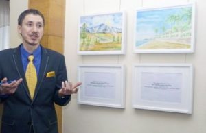 В Госсобрании открылась выставка Темира Троякова