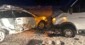 Молодой водитель на Mitsubishi Lancer выехал на встречную полосу и попал в больницу