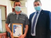 Водитель автобуса, участвовавший в спасении людей из горящего ТЦ, получил награду Минрегиона