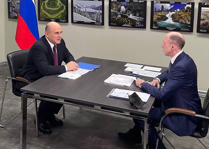 О чем говорили Михаил Мишустин и Олег Хорохордин: стенограмма