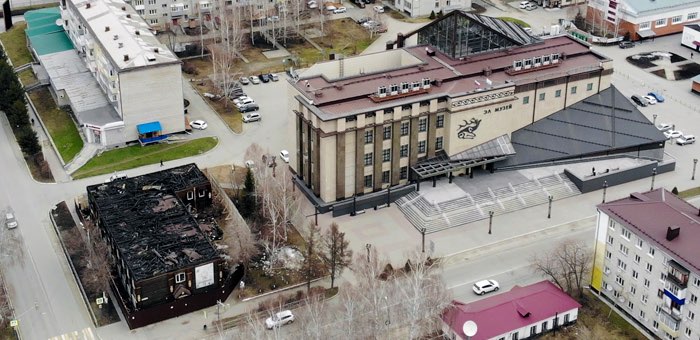 На месте сгоревшей вечерней школы появится сквер