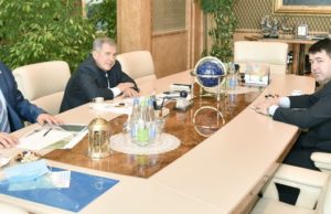 Роман Птицын встретился с главой Татарстана Рустамом Миннихановым