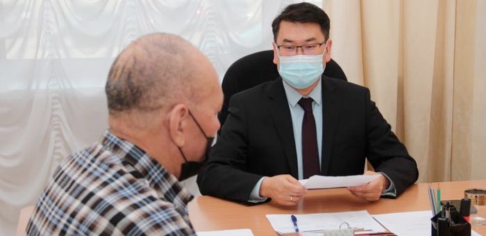 Председатель Госсобрания провел прием граждан