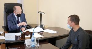 Олег Хорохордин провел прием граждан