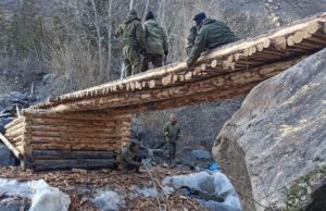 В Джазаторе своими силами построили мост через Кулагаш В Джазаторе своими силами построили мост через Кулагаш