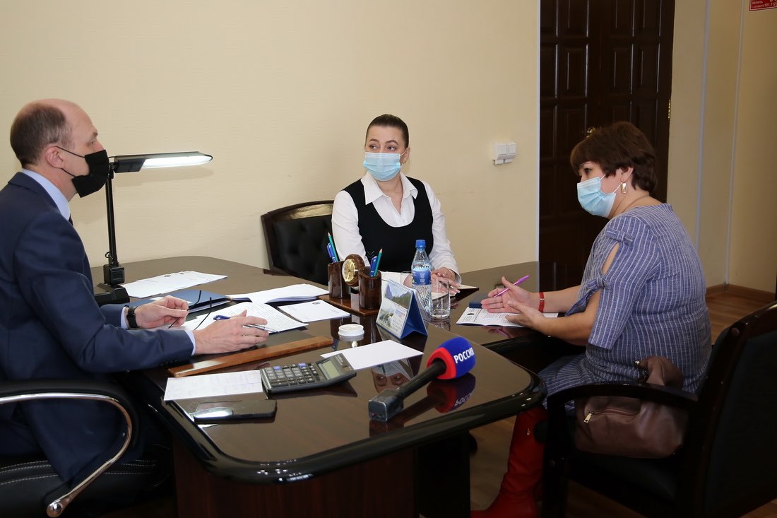 Олег Хорохордин провел прием граждан