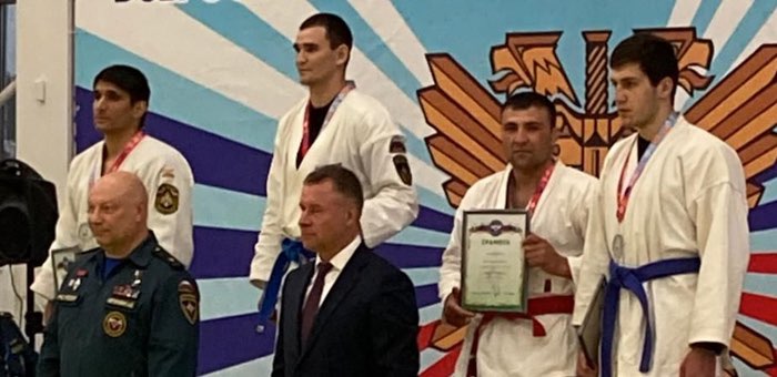 Пожарный из Горно-Алтайска стал призером Кубка МЧС России