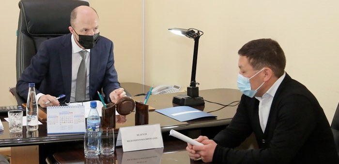 Олег Хорохордин провел прием граждан
