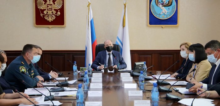 Ситуацию с распространением коронавируса обсудили на заседании оперштаба
