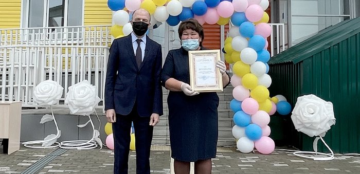 В Усть-Коксе открыт детсад «Радуга»